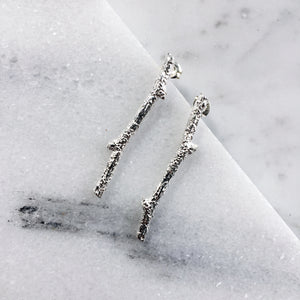 Winter Twig Post Earrings